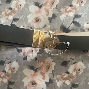 Gold and Black Women's Belt by Kate Spade.Small. New.